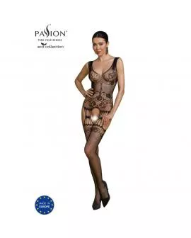 PASSION - ECO COLLECTION BODYSTOCKING ECO BS009 SCHWARZ