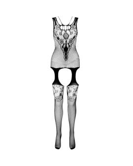 Passion Eco Collection Bodystocking BS011 - Weiß