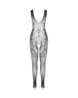 Passion Eco Collection Body-Stocking ECO BS012 Weiss