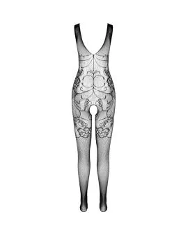Passion - Eco Collection Body stocking Eco BS012 Schwarz