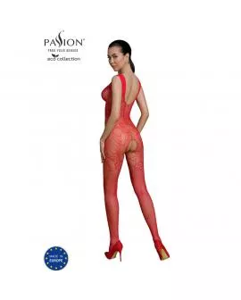 PASSION - ECO COLLECTION BODYSTOCKING ECO BS012 ROT