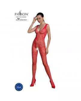 PASSION - ECO COLLECTION BODYSTOCKING ECO BS012 ROT