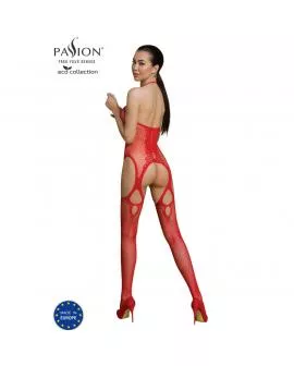 PASSION - ECO COLLECTION BODYSTOCKING ECO BS013 ROT