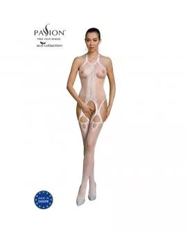 PASSION - ECO COLLECTION BODYSTOCKING ECO BS013 WEISS