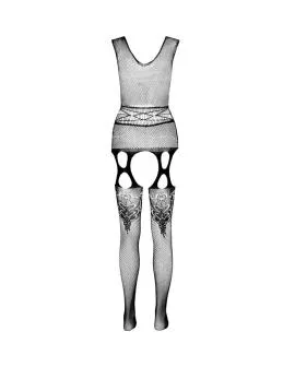 Passion Eco Collection Bodystocking BS014 - Weiß