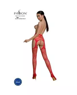 PASSION - Eco Collection Body stocking ECO S001 Rot