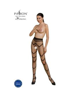 Passion - Eco Collection Bodystocking Eco S006 Schwarz