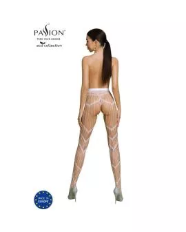 Passion - Eco Body stocking S006 Weiß