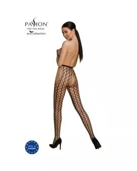 PASSION - Eco Collection Bodystocking Eco S007 Schwarz
