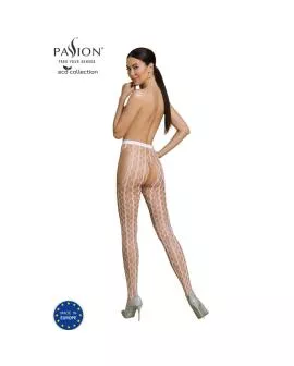 Passion - Eco Collection Bodystocking S007 Weiss