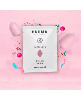 BRUMA - ALOE VERA GLEITGEL ZUCKERWATTE GESCHMACK 6 ML