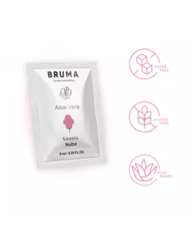 BRUMA - ALOE VERA GLEITGEL ZUCKERWATTE GESCHMACK 6 ML