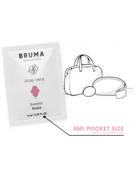 BRUMA - ALOE VERA GLEITGEL ZUCKERWATTE GESCHMACK 6 ML