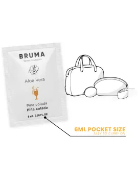 BRUMA Aloe Vera Gleitgel - Piña Colada Geschmack 6 ml