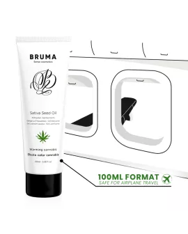 BRUMA Sativa-Samenöl-Gleitgel - Wärmend mit Cannabis 100 ml