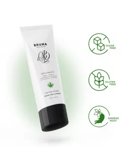 BRUMA - SATIVA-SAMENÖL-GLEITGEL MIT WÄRMENDEM CANNABISGESCHMACK 100 ml