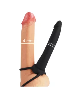 Mythology - Cobi Onyx Anal-Dildo mit Ring 13 cm Silikon