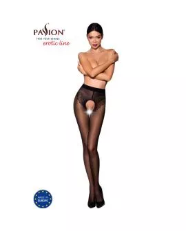 Passion Tiopen 006 - Schwarze Strümpfe 30 Den