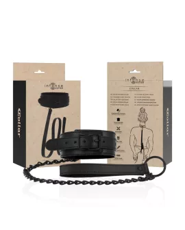 Intense Fetish - Veganes Lederhalsband für Erotik