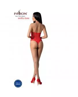 PASSION - BS094 ROTER BODYSTOCKING, EINE GRÖSSE