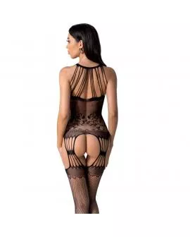 PASSION - BS095 SCHWARZER BODYSTOCKING, EINE GRÖSSE