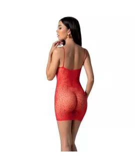 Passion BS096 - Roter Bodystocking Eine Größe