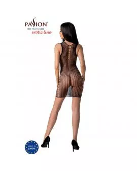 PASSION - BS097 SCHWARZER BODYSTOCKING, EINE GRÖSSE