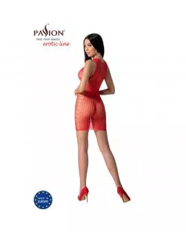 PASSION - BS097 ROTER BODYSTOCKING, EINE GRÖSSE