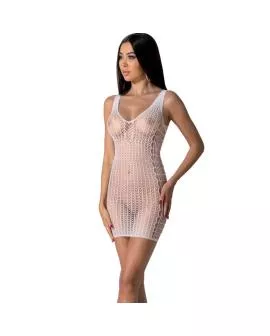 PASSION BS097 - Weißer Bodystocking, Eine Größe