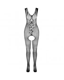 PASSION - BS098 SCHWARZER BODYSTOCKING, EINE GRÖSSE
