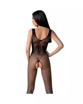 PASSION BS098 - Schwarzer Bodystocking, Eine Größe