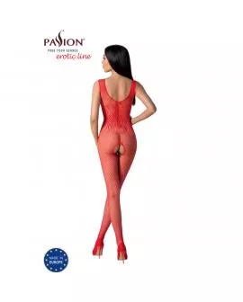 PASSION - BS098 ROTER BODYSTOCKING, EINE GRÖSSE