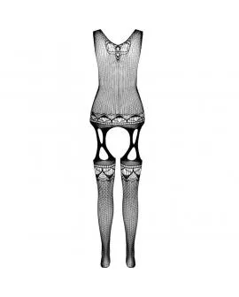 PASSION - BS099 SCHWARZER BODYSTOCKING, EINE GRÖSSE