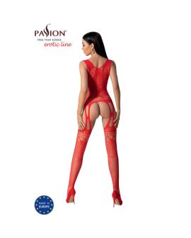 PASSION BS099 Roter Body-Stocking - Eine Größe