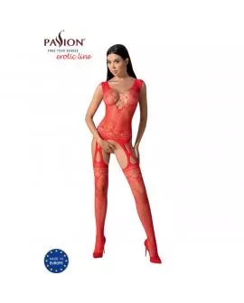 PASSION - BS099 ROTER BODYSTOCKING, EINE GRÖSSE