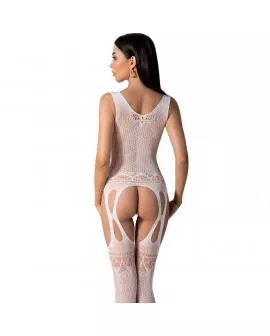 PASSION - BS099 WEISSER BODYSTOCKING, EINE GRÖSSE
