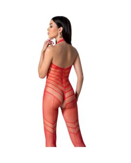 Passion BS100 Bodystocking Rot - Eine Größe