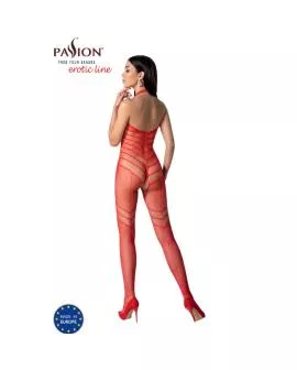 Passion BS100 Bodystocking Rot - Eine Größe
