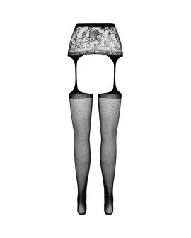 PASSION - S028 SCHWARZE STRUMPFSTRÜMPFE, EINE GRÖSSE