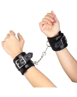 Secretplay - Schwarze Bondage-Handschellen BDSM