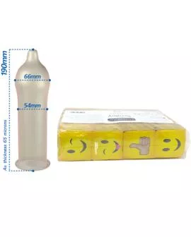 Pasante Smiley Kondome - Beutel 144 Einheiten