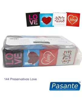 Pasante Love Bag Kondome - 144 Einheiten
