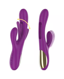 Intense Apolo - Multifunktionsvibrator 7 Vibrationen Lila Zunge