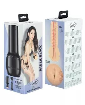 KIIROO - FEEL RAE LIL BLACK STARS KOLLEKTION STROKERS POWERBLOW KOMPATIBEL