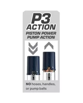 PUMP WORX Max Boost Blau - Penisvergrößerungspumpe