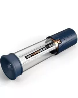 PUMP WORX Max Boost Blau - Penisvergrößerungspumpe