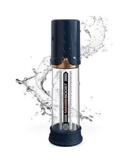 PUMP WORX Max Boost Blau - Penisvergrößerungspumpe