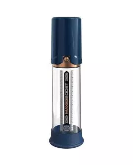 PUMP WORX Max Boost Blau - Penisvergrößerungspumpe