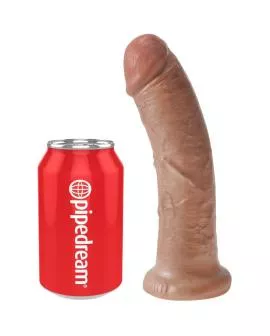 KING COCK - REALISTISCHER PENIS 19.5 CM KARAMELL