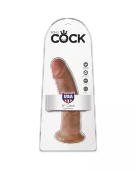 KING COCK - REALISTISCHER PENIS 21.7 CM KARAMELL
